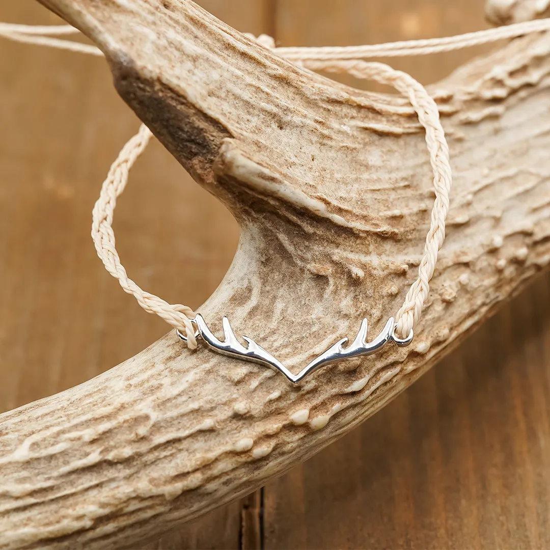 Adjustable Antler Bracelet