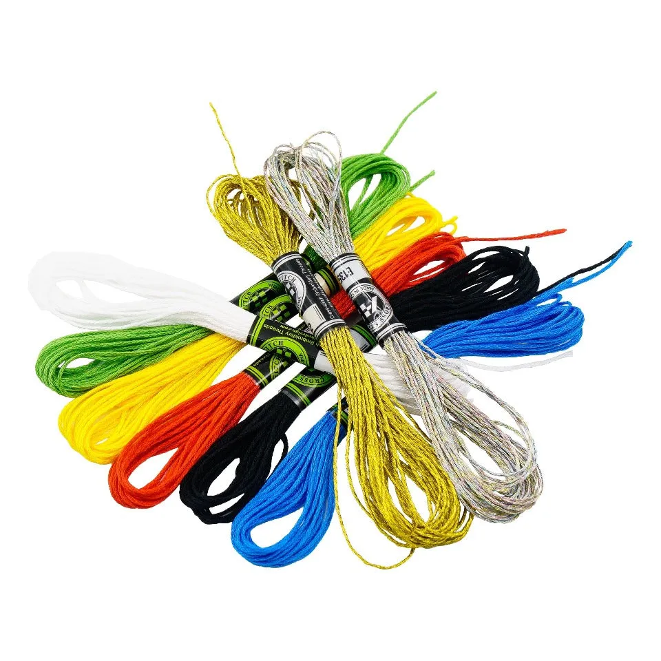 Assorted Colors Stitch Thread (8pcs)