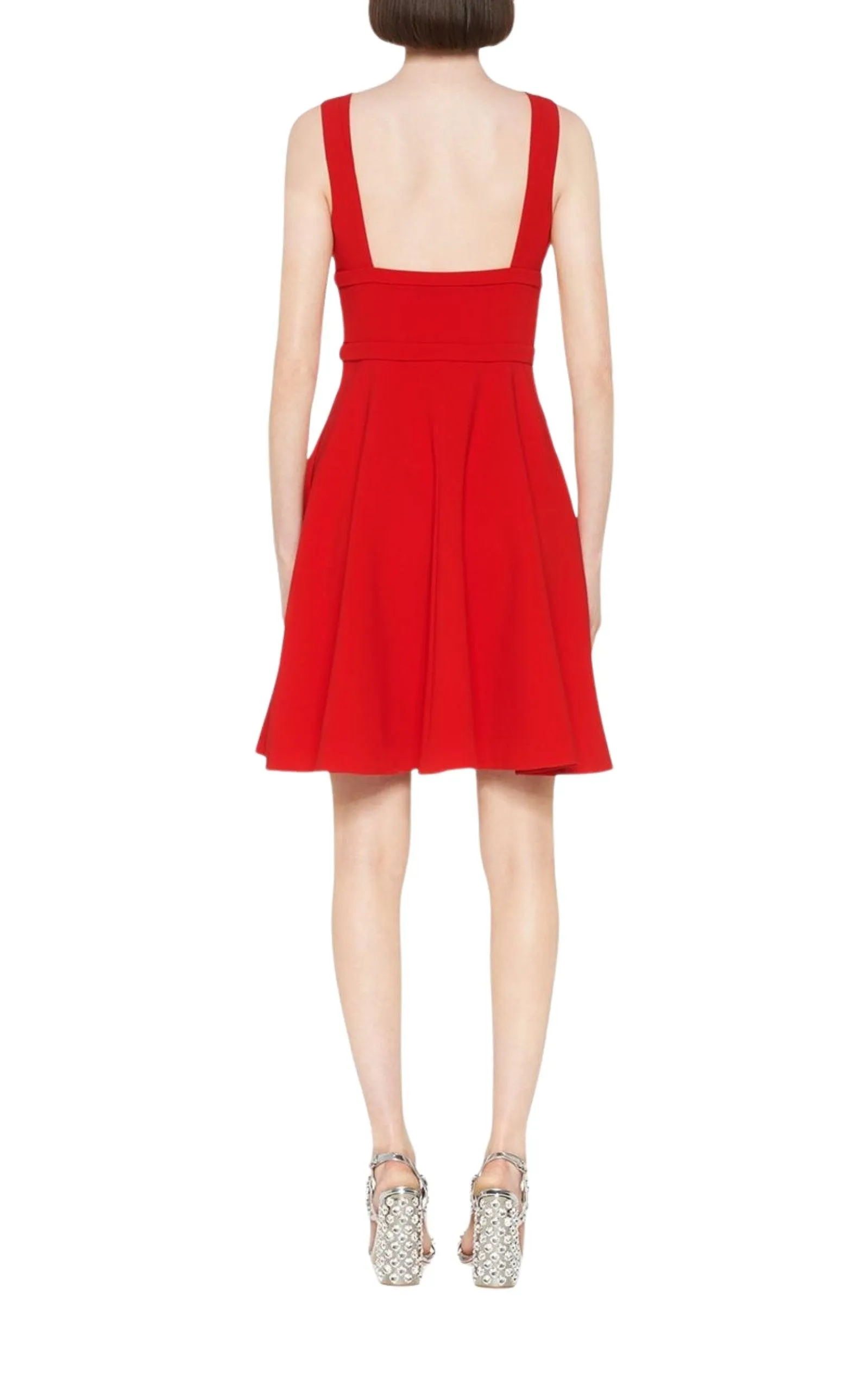 Bow-embellished Cady Dress
