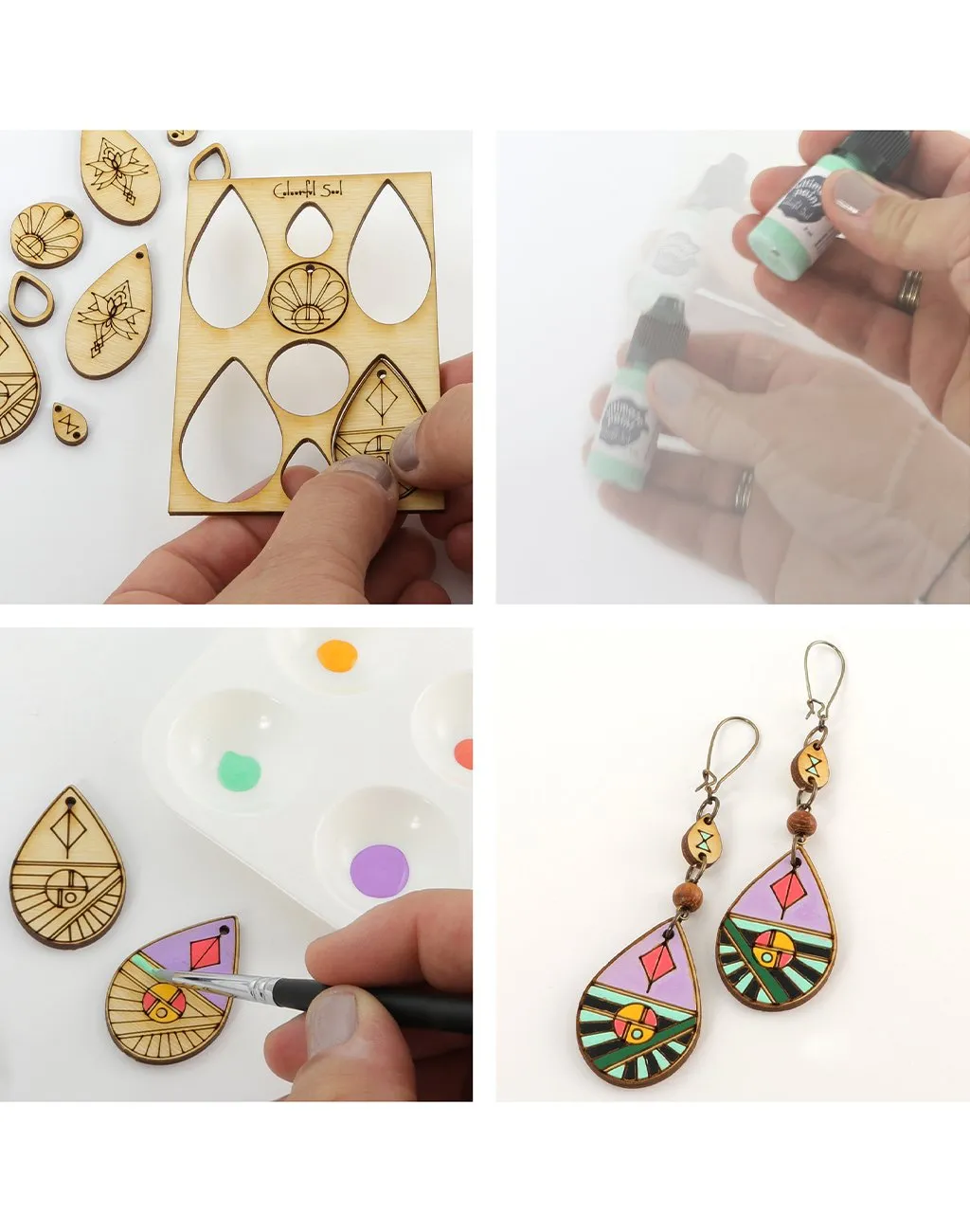 Butterfly Lilies, Jewelry Pop Outs (1 panel, 11pcs/ea)