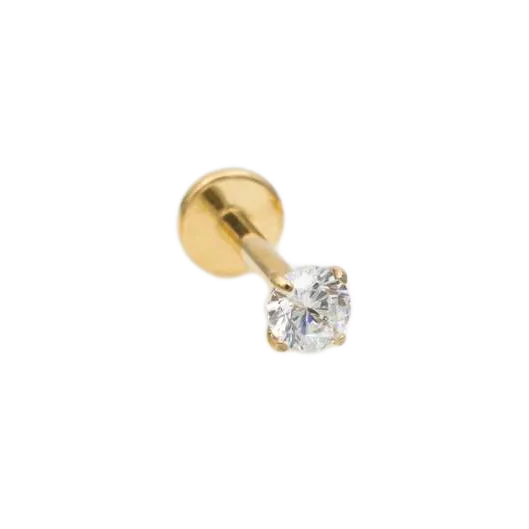 Crystal Sleeper Earrings | 18g