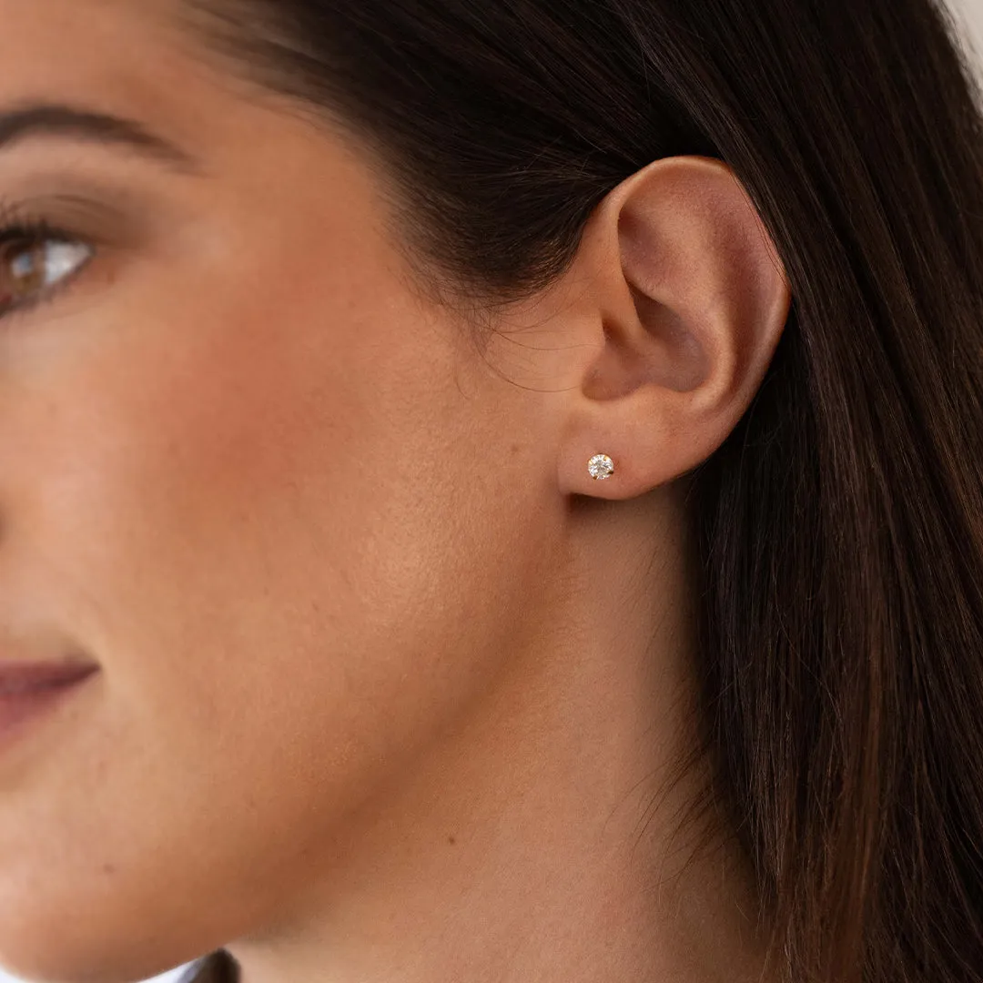 Crystal Sleeper Earrings | 18g