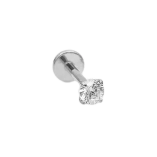 Crystal Sleeper Earrings | 18g