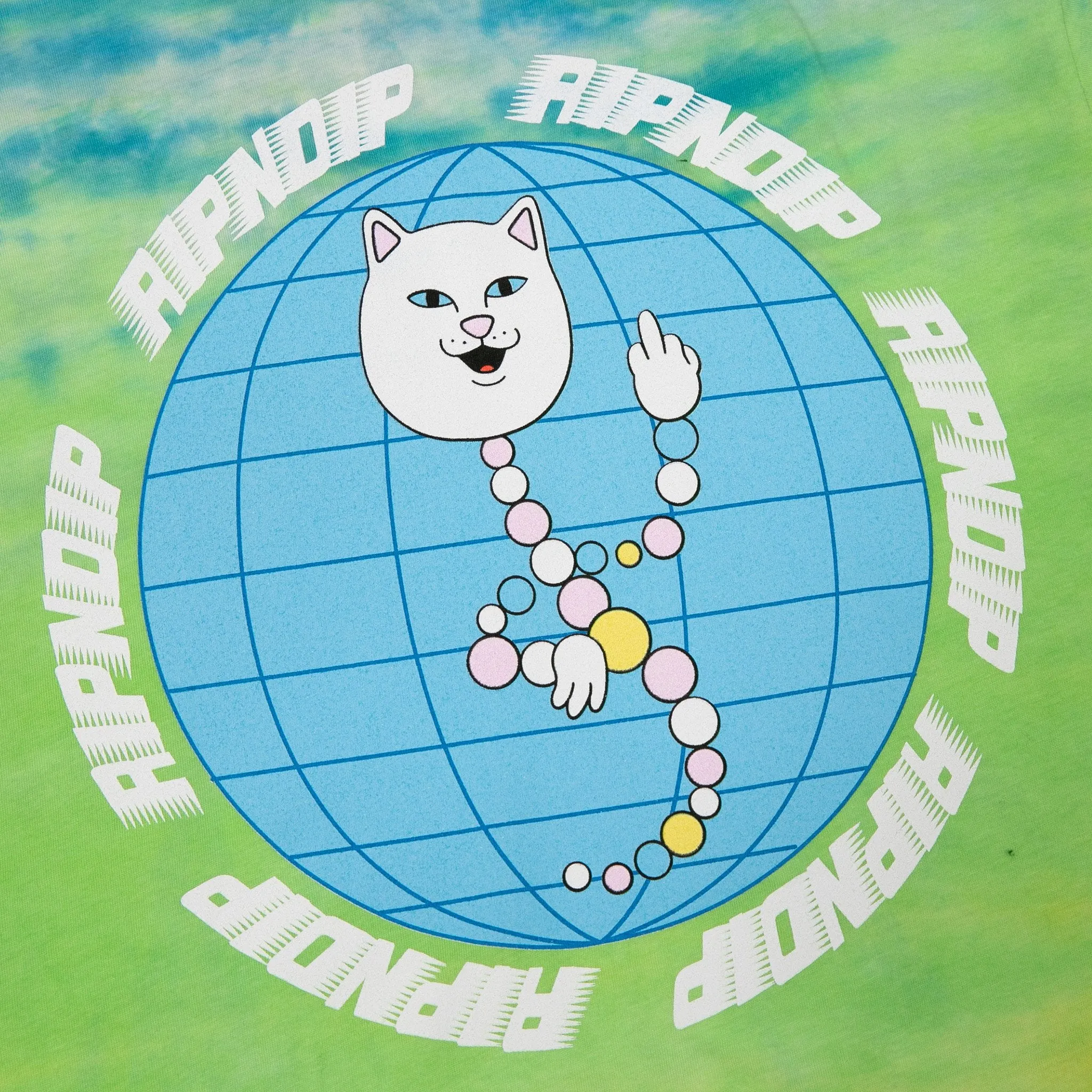 D.N.A. Tee (Blue / Green Tie Dye)