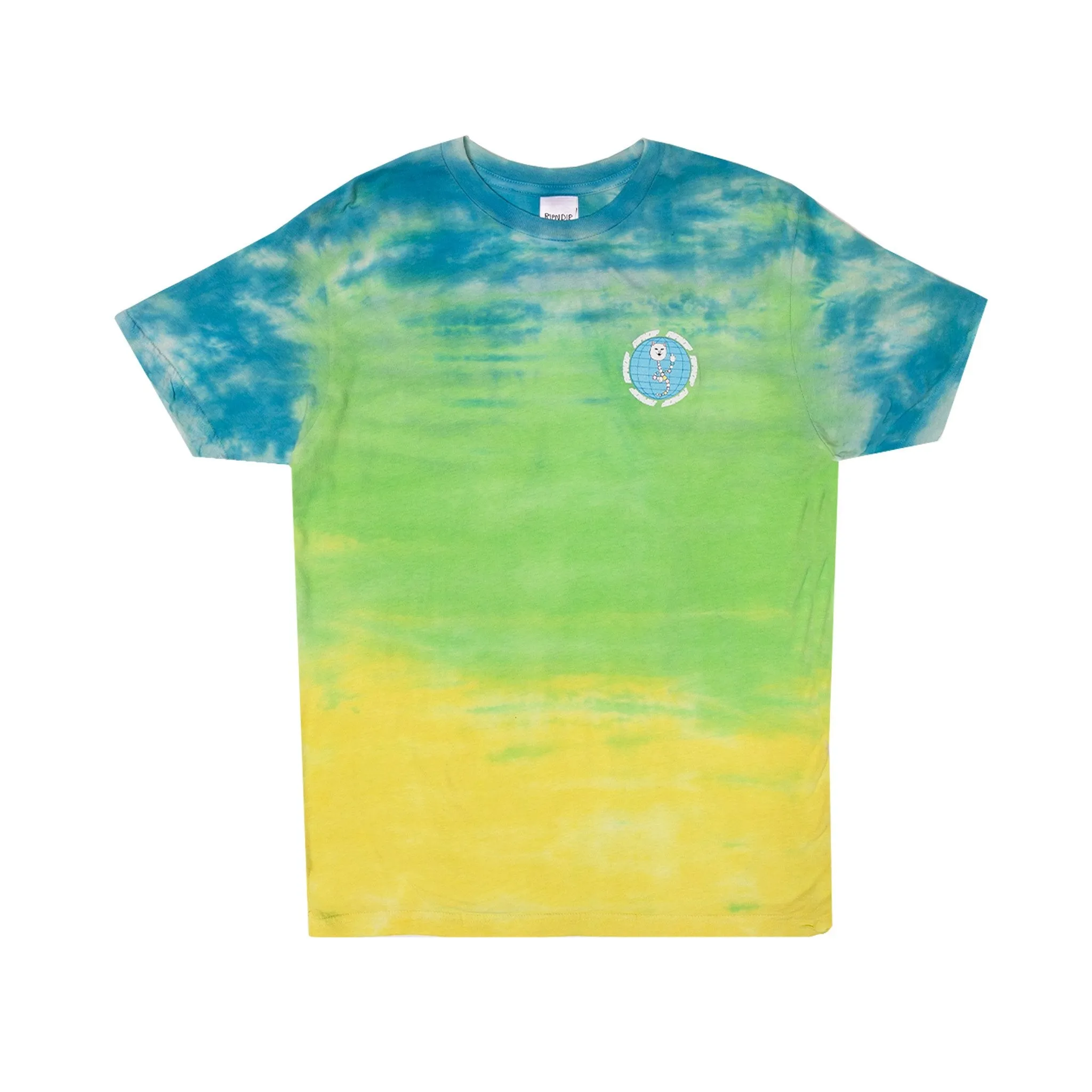 D.N.A. Tee (Blue / Green Tie Dye)