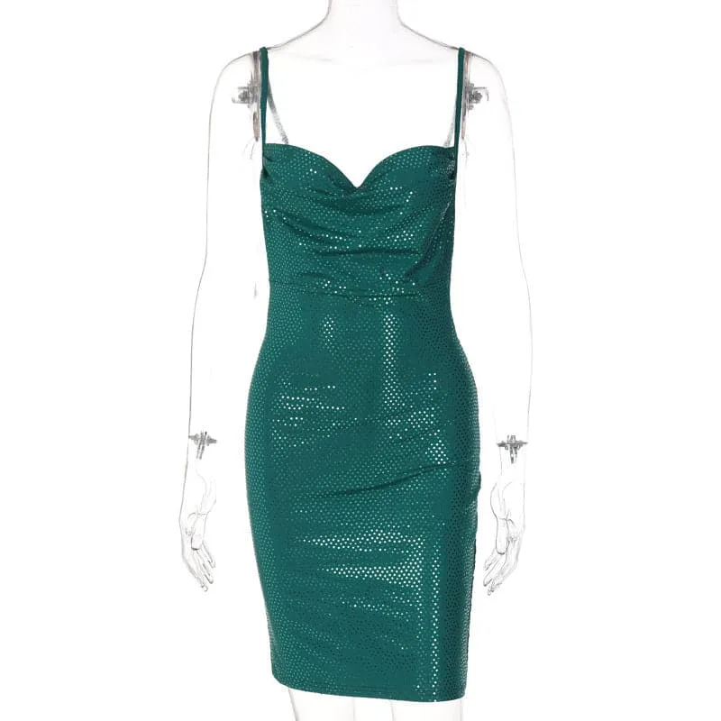 DressBetty - 2023 Bling Glitter Sequin Parti Dress