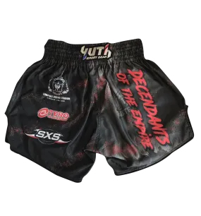 Fairtex fight Promotion shorts Decendants of the Empire Black