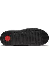 FitFlop F-Mode Leather Platform Zip Ankle Boot black GM2-090