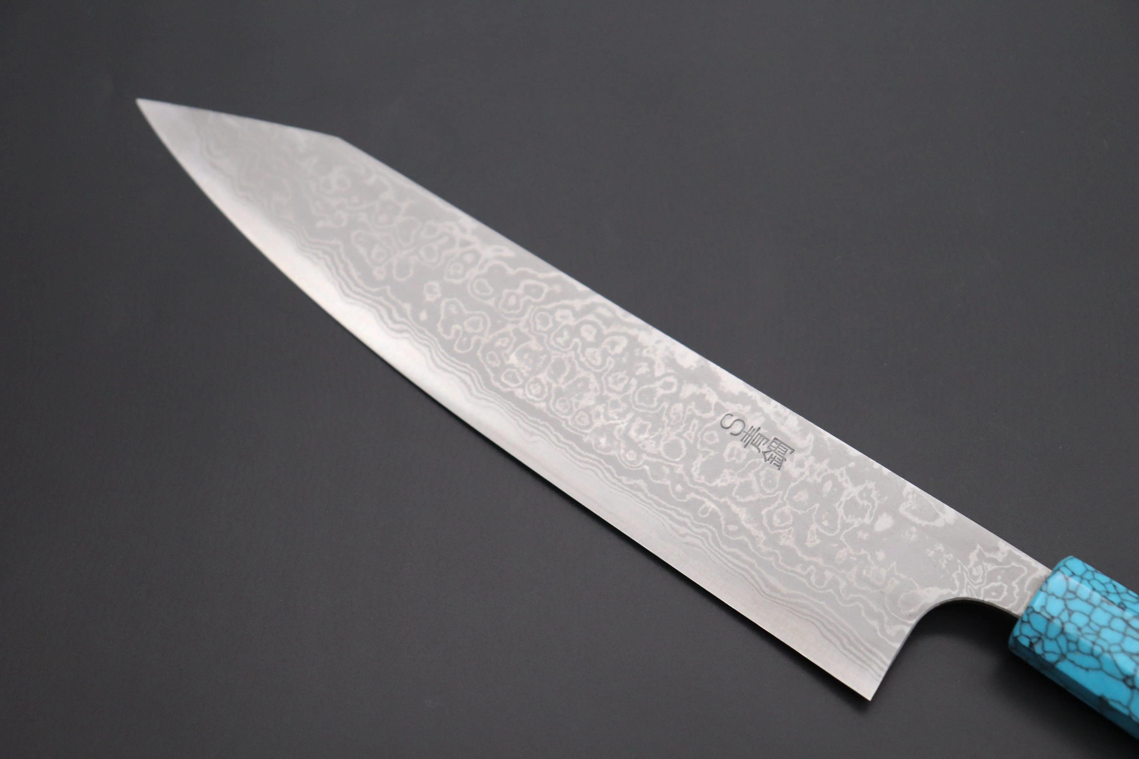 Fu-Rin-Ka-Zan YUTAKA 豊佳 Series Aogami Super Custom Damascus Edition FASYP-35 Kiritsuke Gyuto 240mm (9.4 inch)