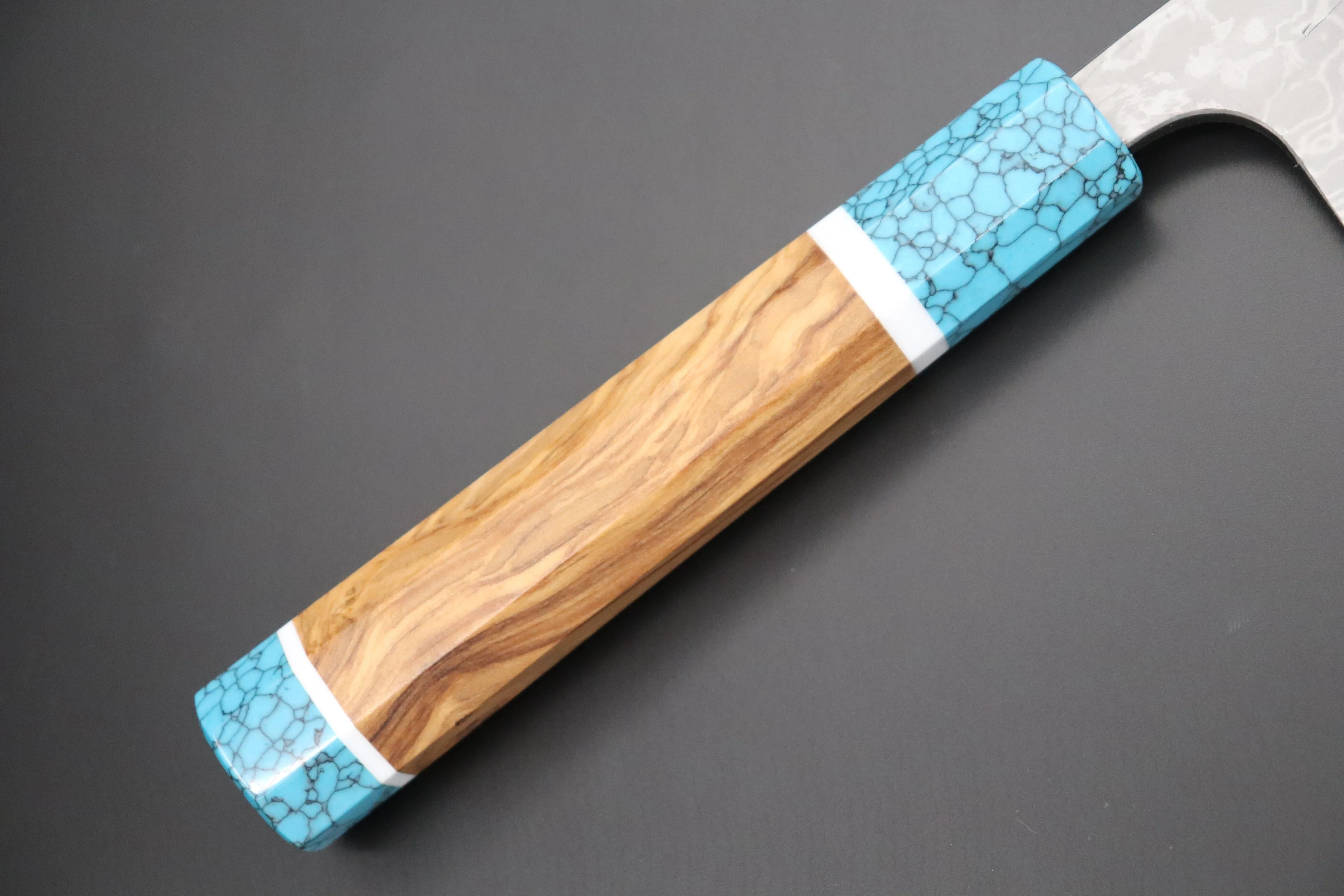 Fu-Rin-Ka-Zan YUTAKA 豊佳 Series Aogami Super Custom Damascus Edition FASYP-35 Kiritsuke Gyuto 240mm (9.4 inch)