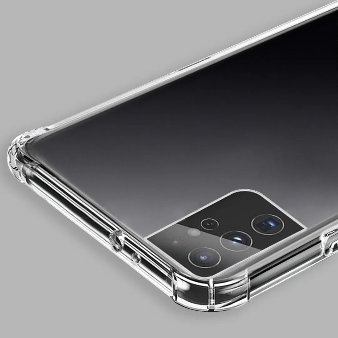 Galaxy S21 Ultra Anti-Knock TPU Transparent Case