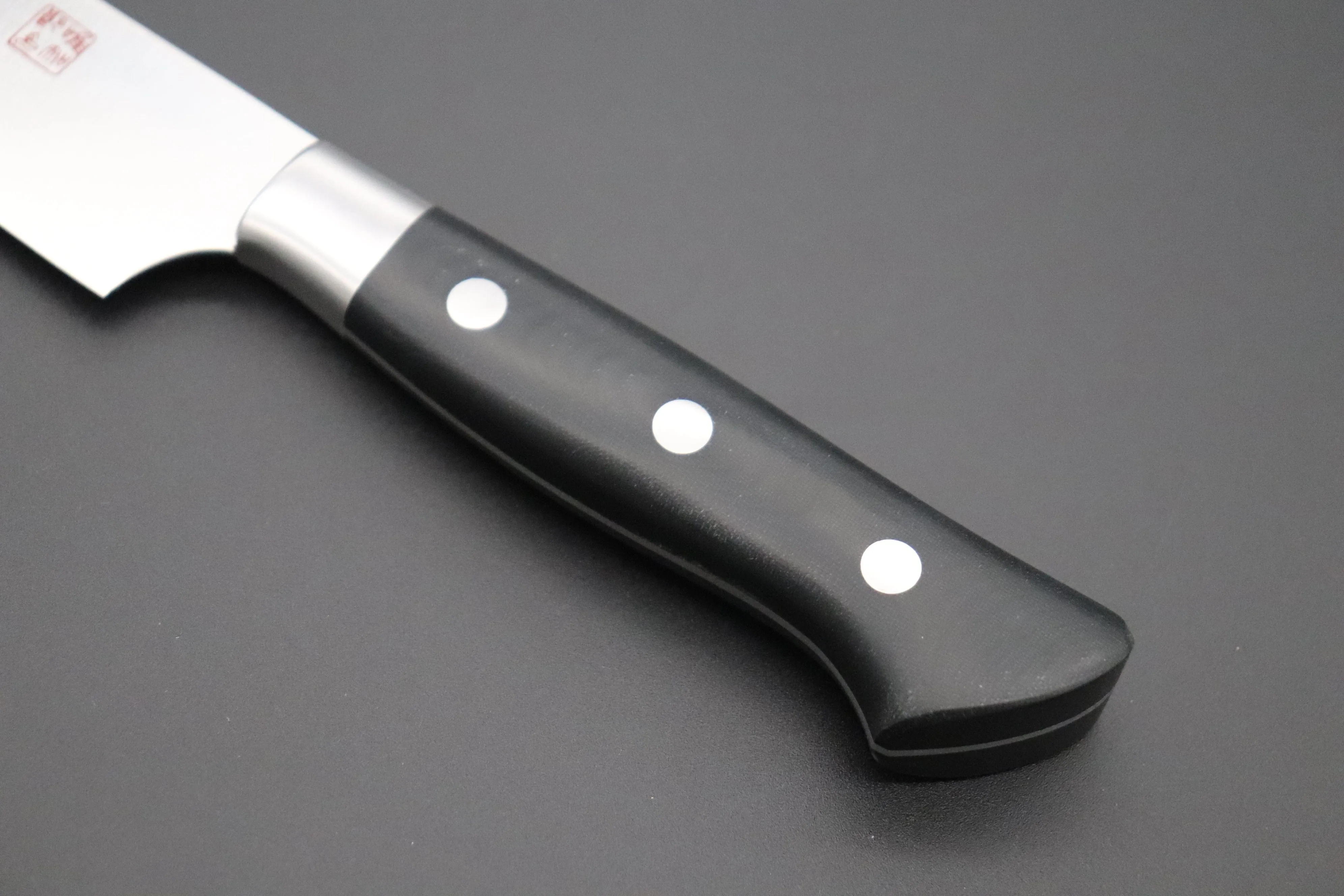 Hattori Forums FH Series Sujihiki (230mm to 300mm, 3 sizes, Black Linen Micarta Handle)