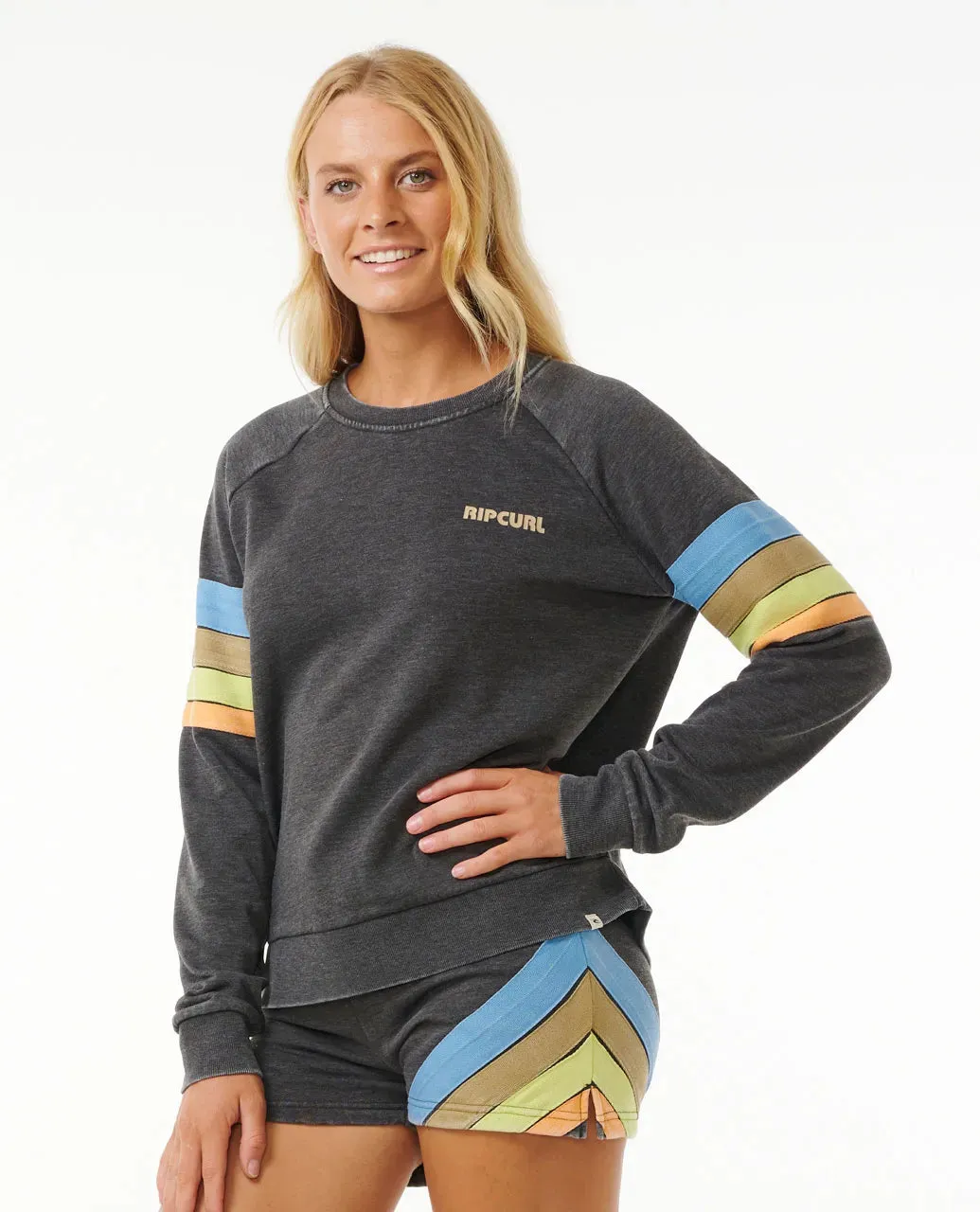 High Tide Raglan Crew