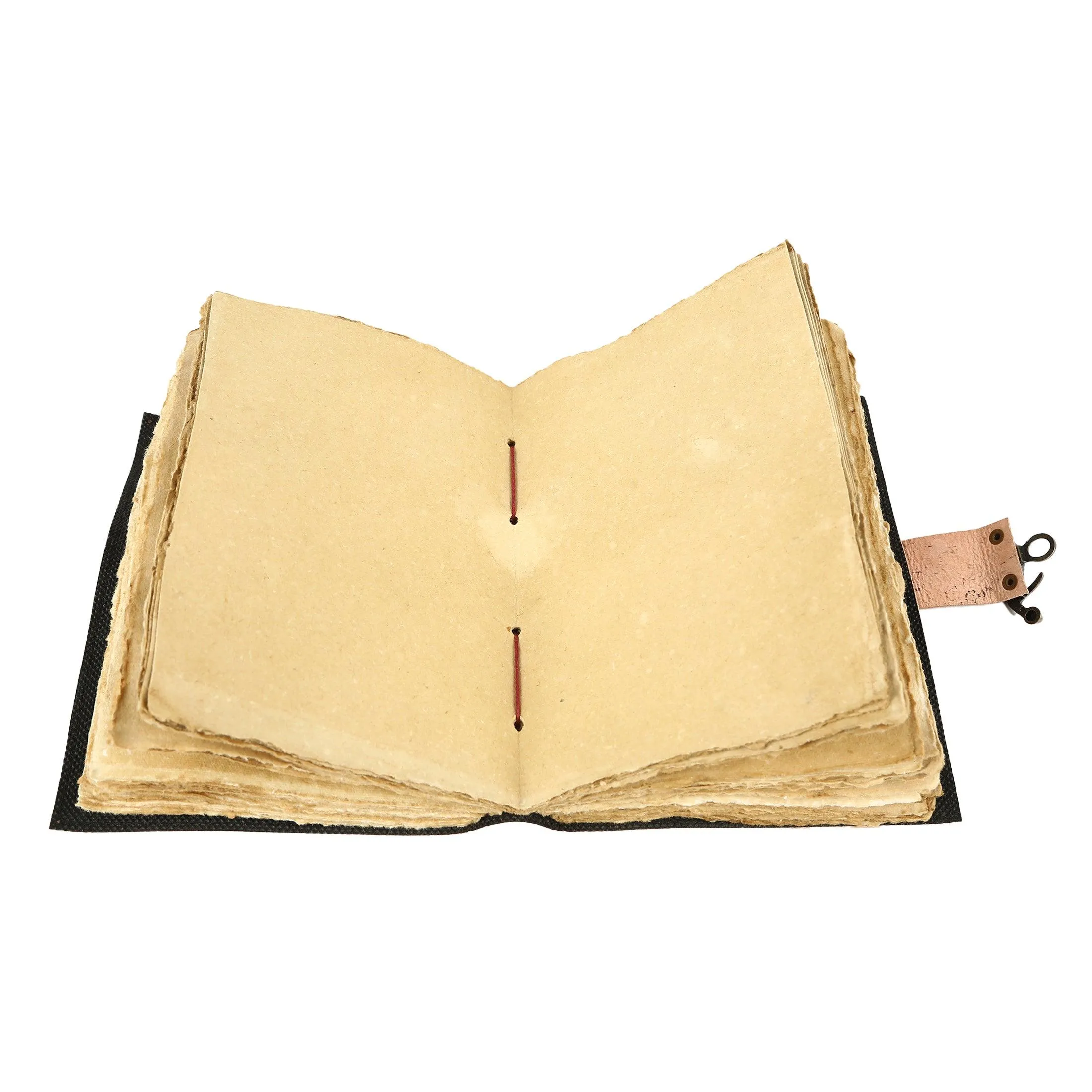 Hocus pocus book of spells journal book of shadows writing notebook deckle edge paper unlined Deckle Edge Paper 8x6 inch Star/Stone cover/ Handmade for Men & Women