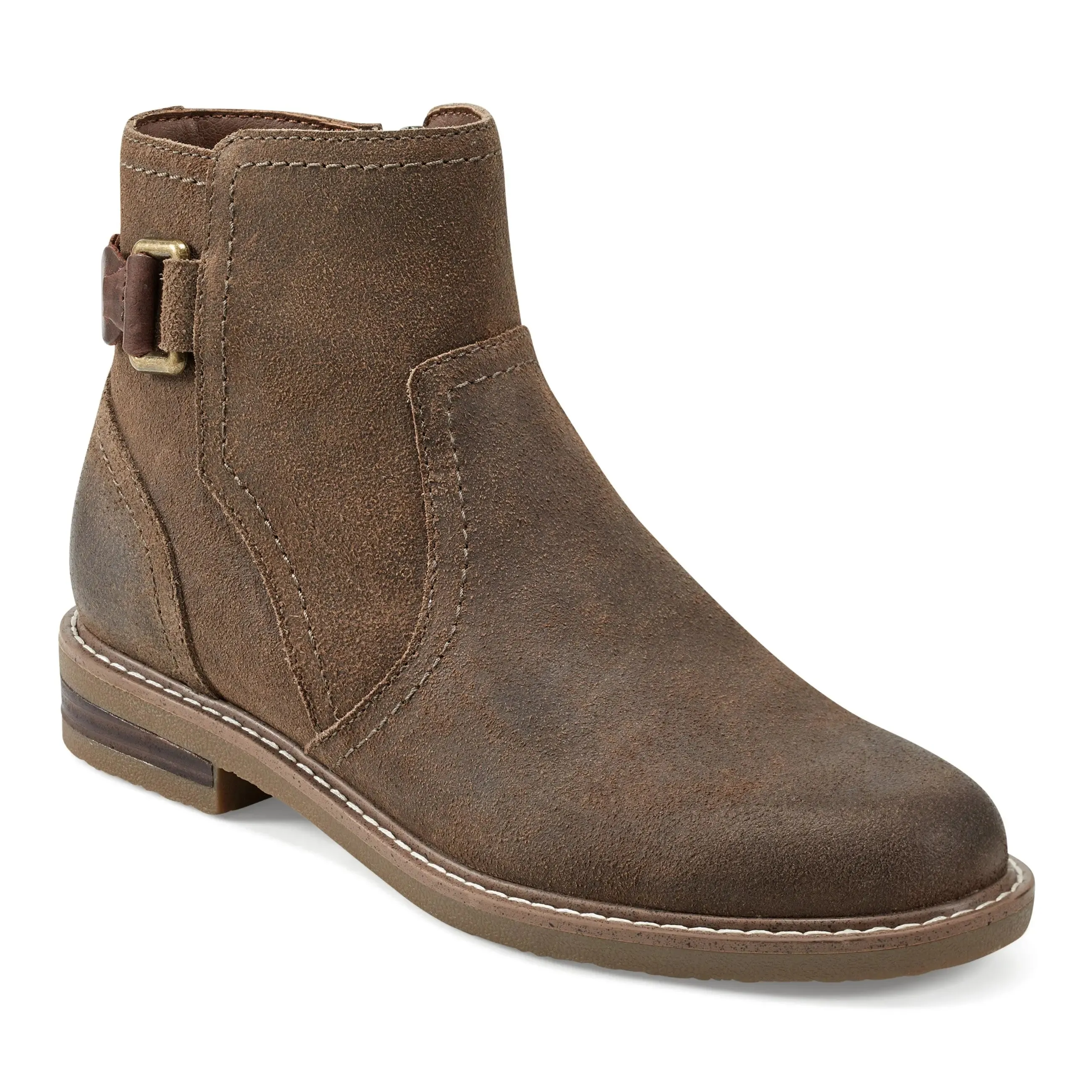 Jenna Round Toe Casual Booties