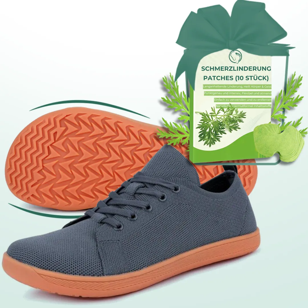 Lorry Vamp Barfuschuhe Knit Dunkle - Natürliche und Flott Unterwegs