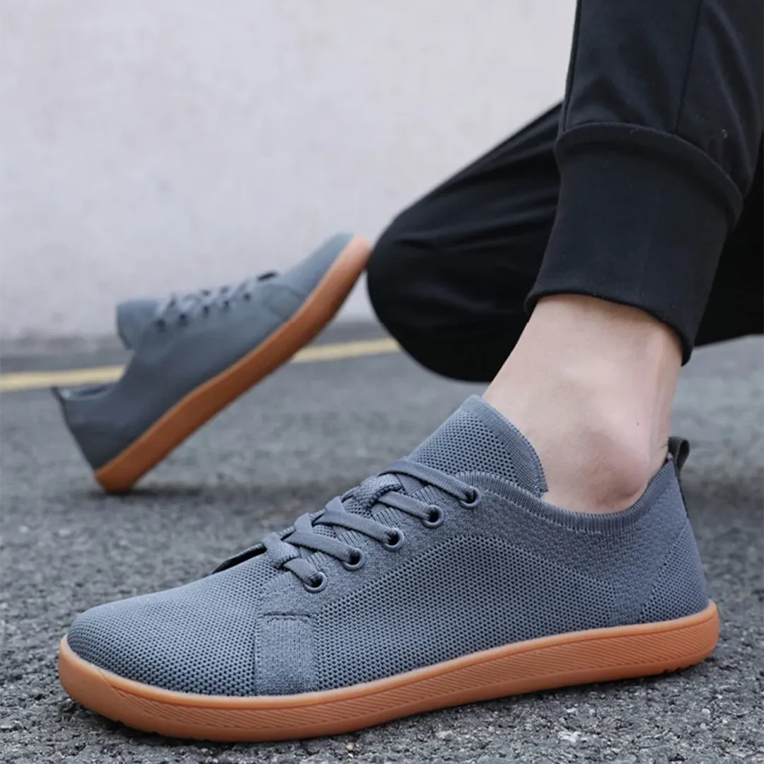 Lorry Vamp Barfuschuhe Knit Dunkle - Natürliche und Flott Unterwegs