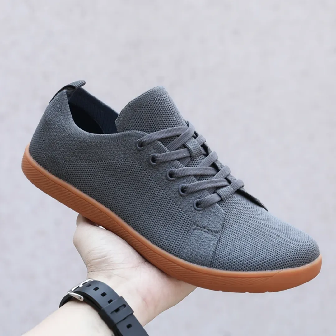 Lorry Vamp Barfuschuhe Knit - Grau
