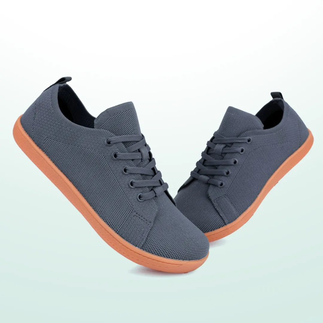 Lorry Vamp Barfuschuhe Knit - Grau