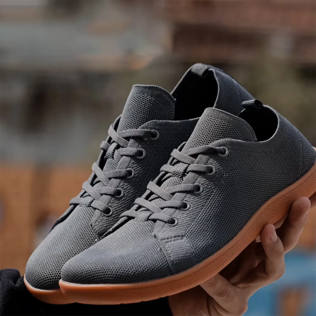 Lorry Vamp Barfuschuhe Knit - Grau