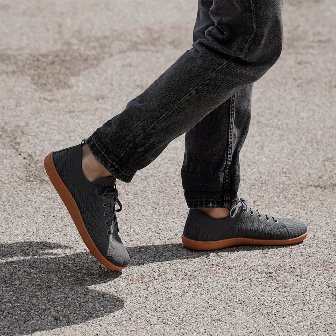 Lorry Vamp Barfuschuhe Knit - Grau