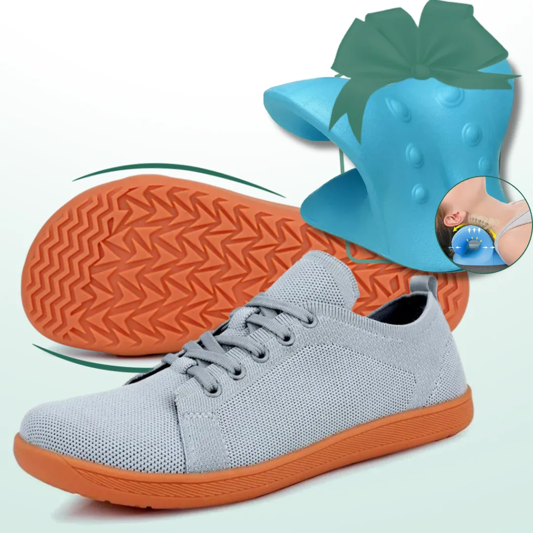 Lorry Vamp Barfuschuhe Knit Grelle - Barfukomfort und Nackenschmaus