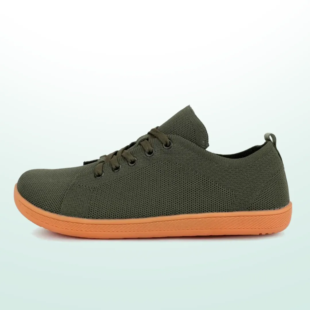 Lorry Vamp Barfuschuhe Knit Grün - Wohlfühlpfad und Massagewunder
