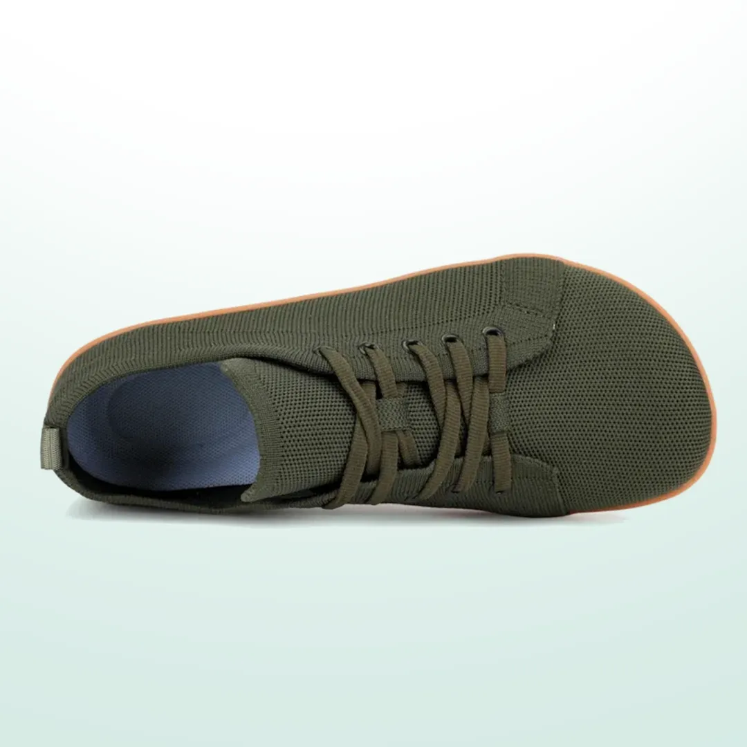 Lorry Vamp Barfuschuhe Knit Grün - Wohlfühlpfad und Massagewunder