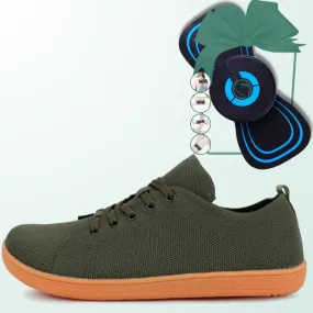 Lorry Vamp Barfuschuhe Knit Grün - Wohlfühlpfad und Massagewunder