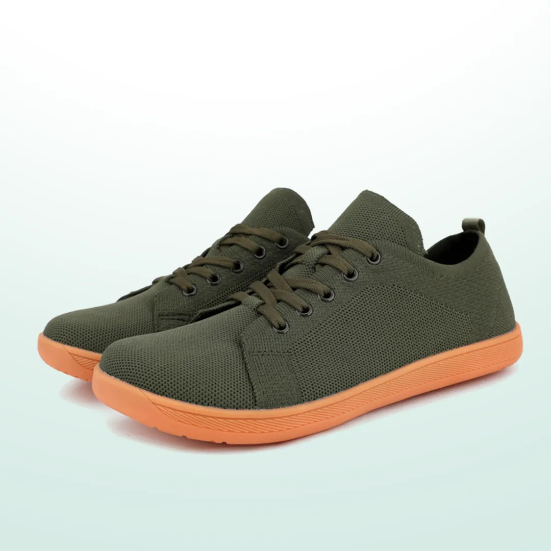 Lorry Vamp Barfuschuhe Knit Grün - Wohlfühlpfad und Massagewunder