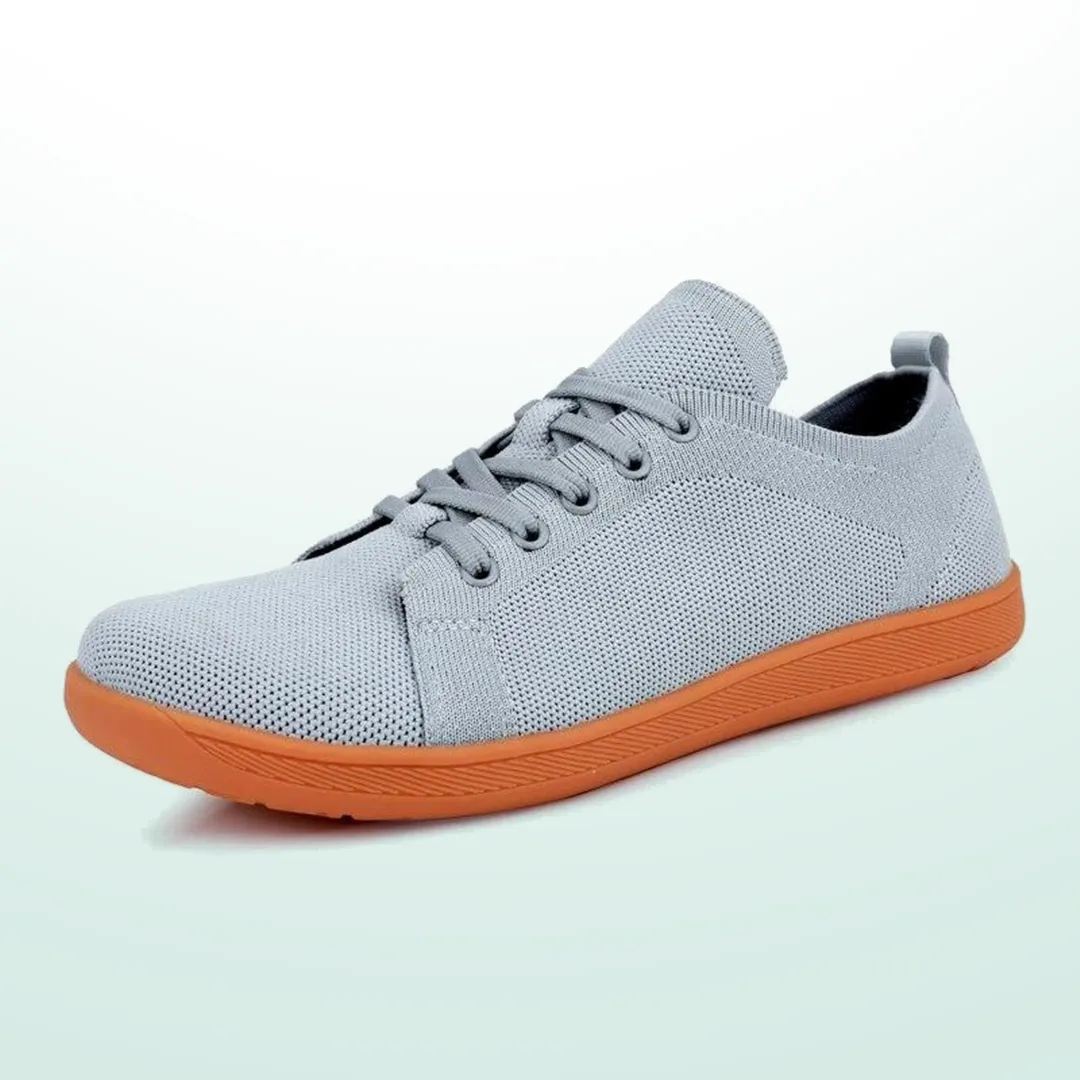 Lorry Vamp Barfuschuhe Knit Hellgrau - Schuhtraum und Handheilung