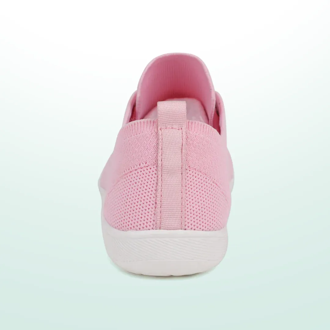 Lorry Vamp Barfuschuhe Knit Rosa - Laufwunder und Handgenuss