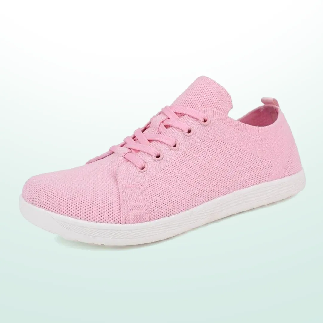 Lorry Vamp Barfuschuhe Knit Rosa - Laufwunder und Handgenuss