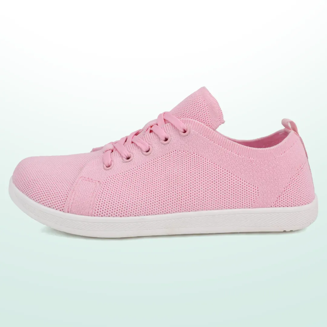 Lorry Vamp Barfuschuhe Knit Rosa - Laufwunder und Handgenuss