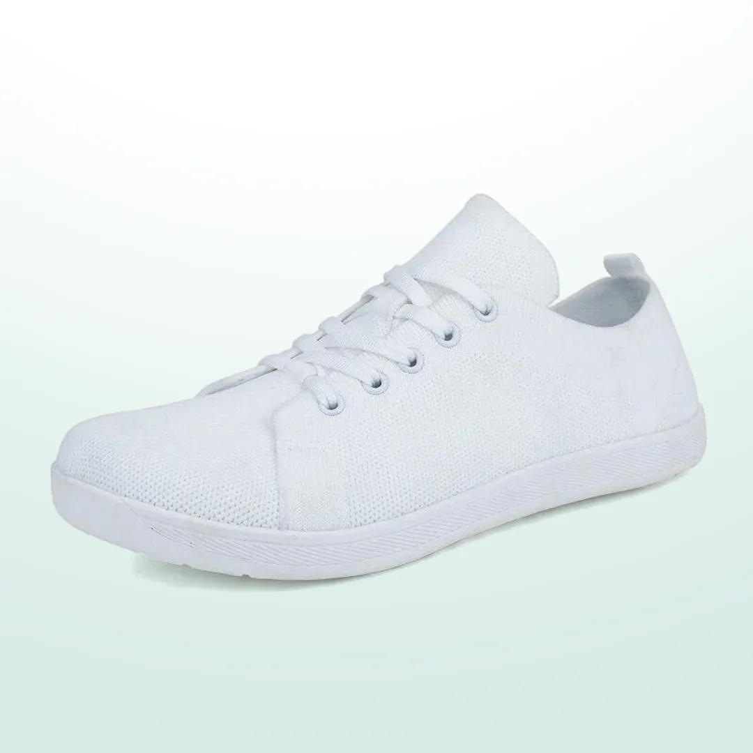 Lorry Vamp Barfuschuhe Knit Wei - Barfu und Handheld-Harmonie