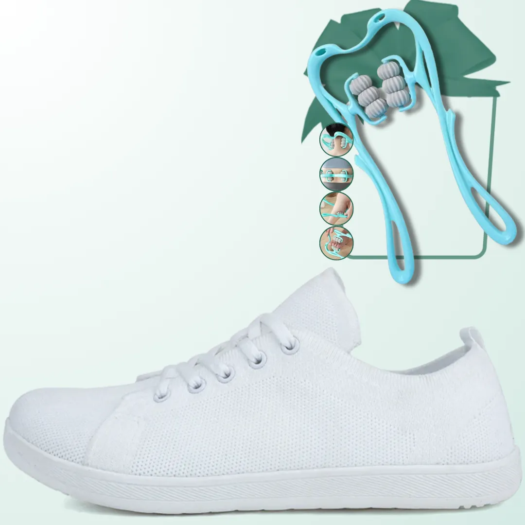 Lorry Vamp Barfuschuhe Knit Wei - Barfu und Handheld-Harmonie