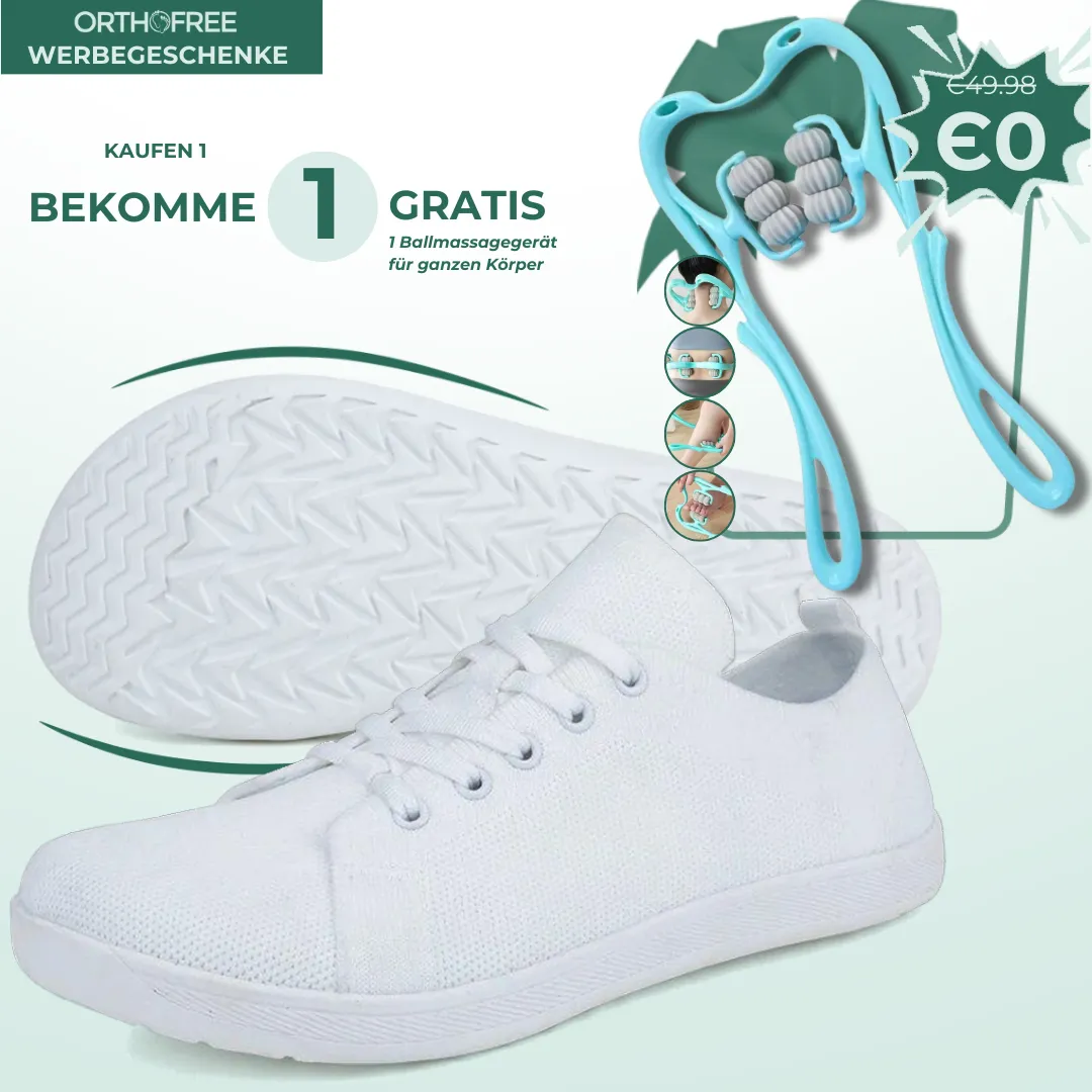 Lorry Vamp Barfuschuhe Knit Wei - Barfu und Handheld-Harmonie