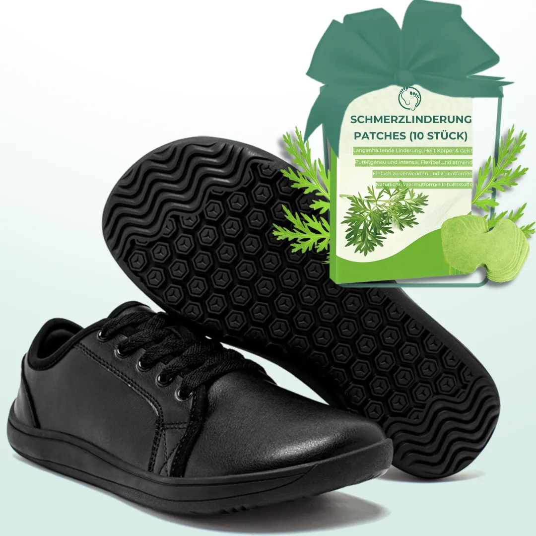 Lorry Vamp Barfuschuhe Leder - Barfu-Balance und Kruter-Power