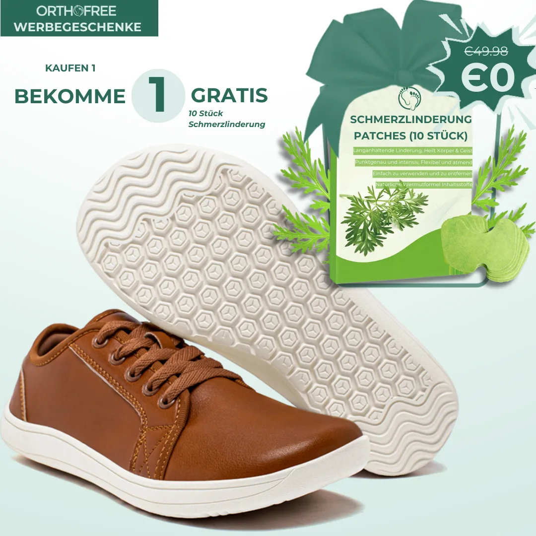 Lorry Vamp Barfuschuhe Leder Braun - Kruterheld trifft Barfustar