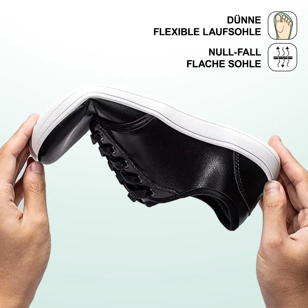 Lorry Vamp Barfuschuhe Leder - Schwarz