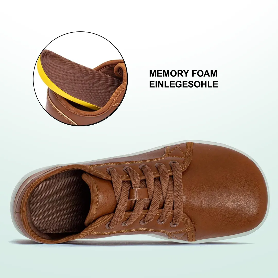 Lorry Vamp Barfuschuhe Leder