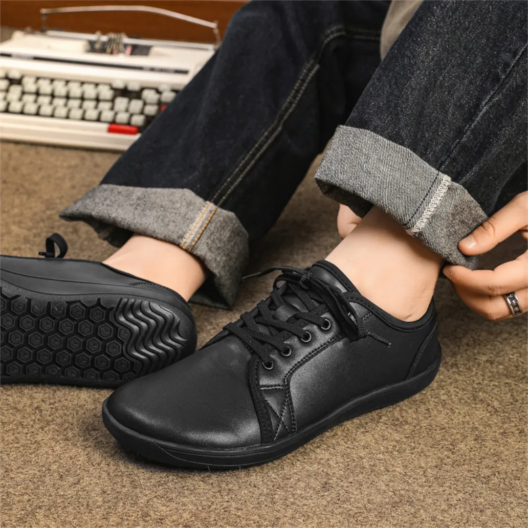 Lorry Vamp Barfuschuhe Leder