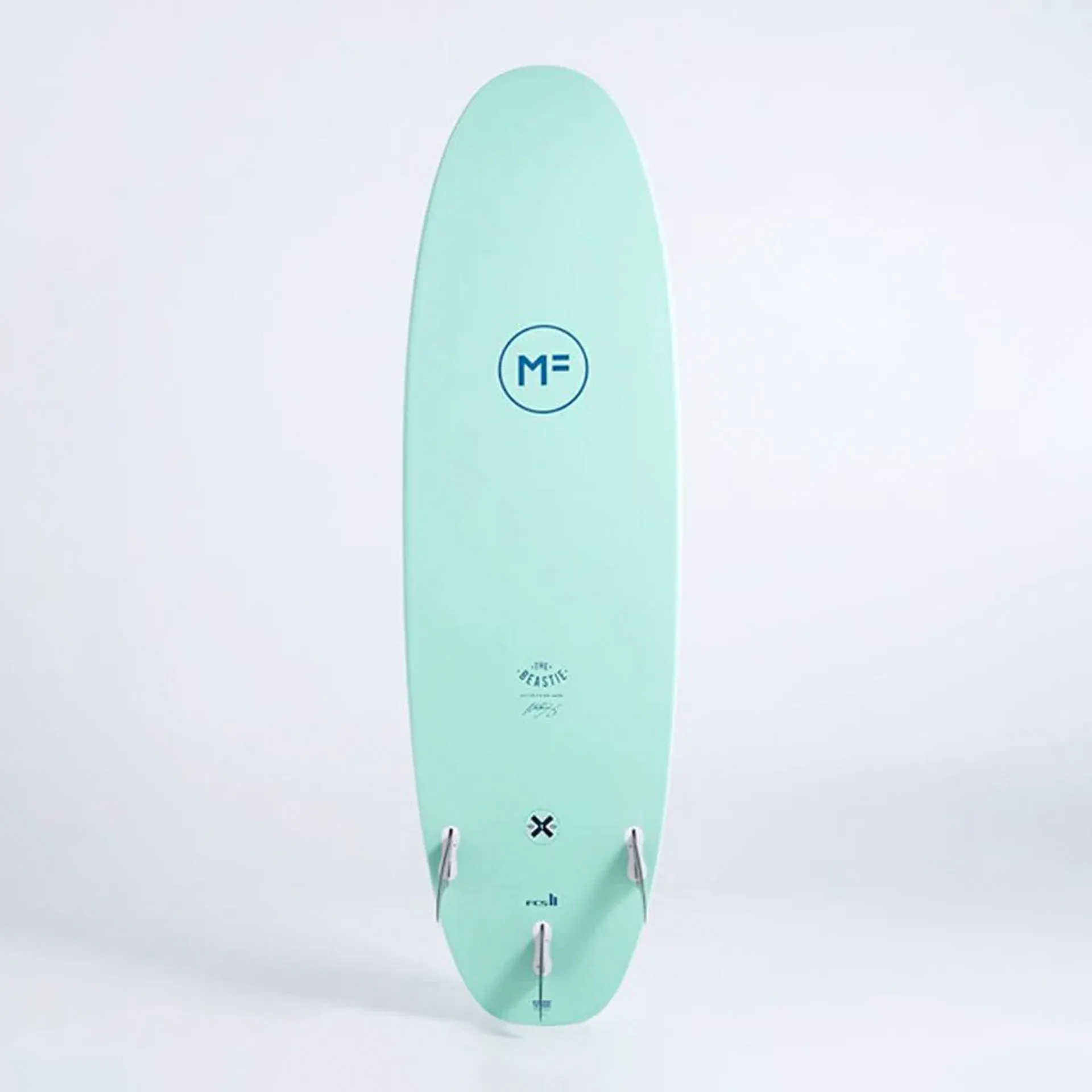 Mick Fanning Beastie 2.0 Surfboard FCSII 3F - Ice Green