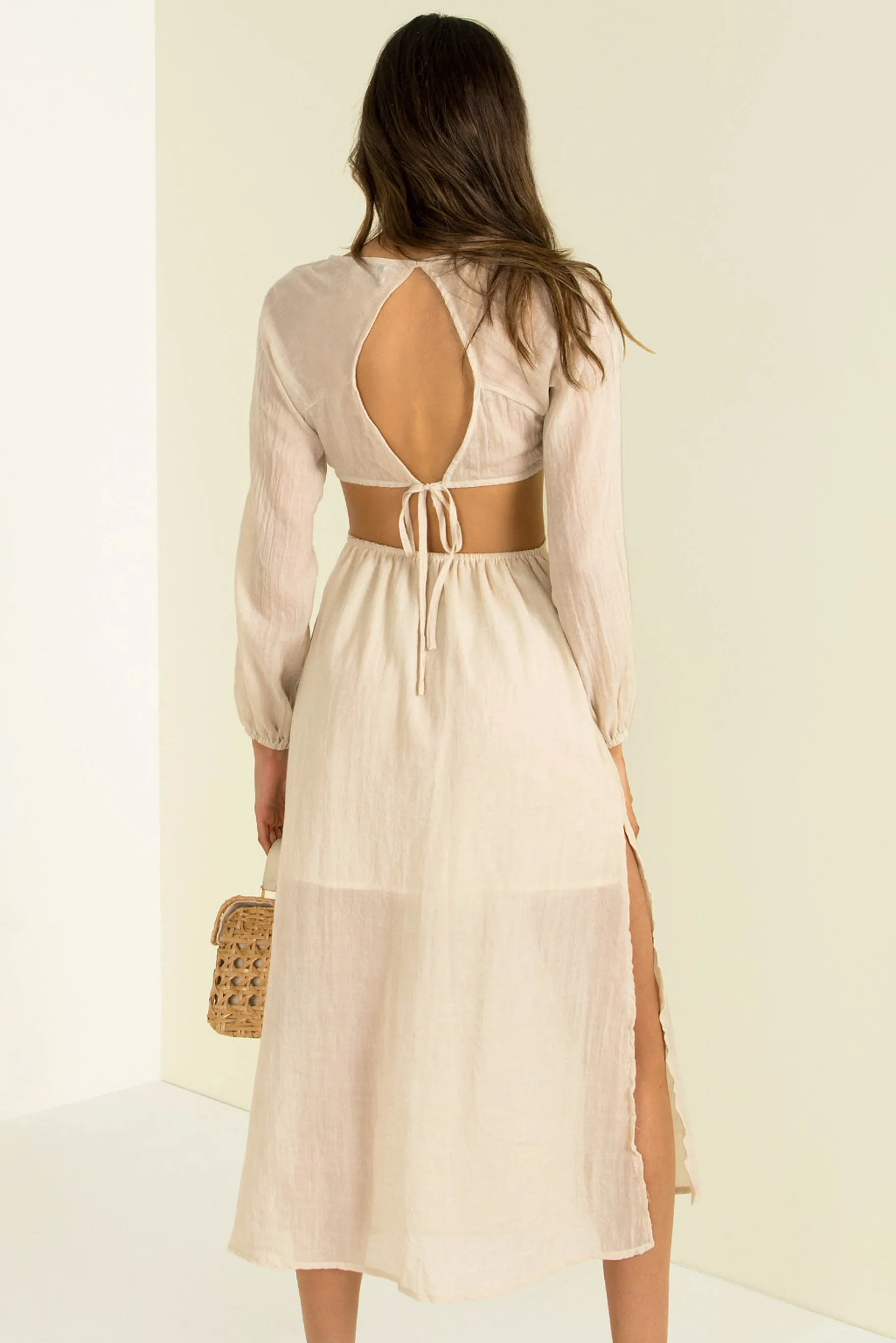 Palm Dress / Natural