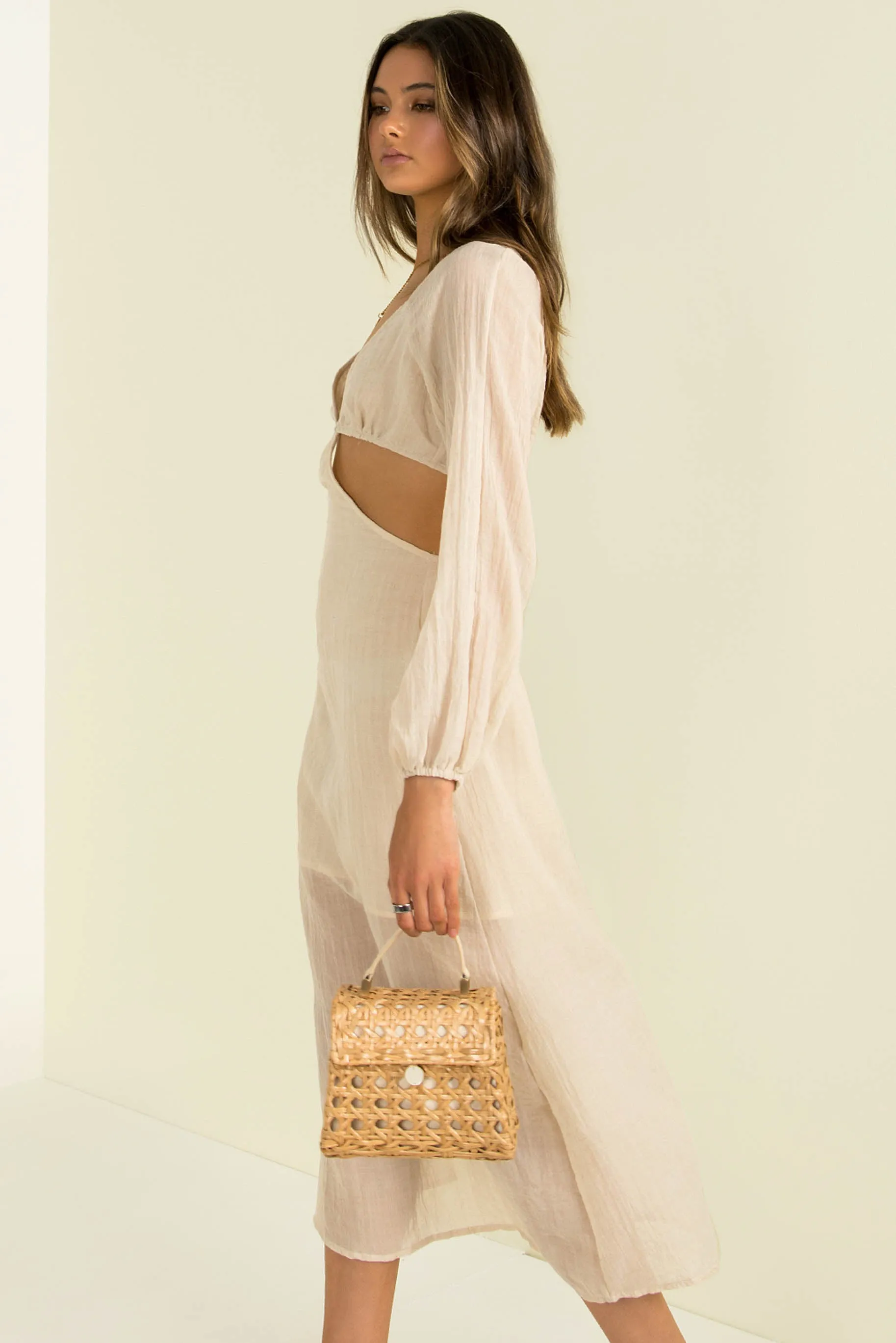 Palm Dress / Natural