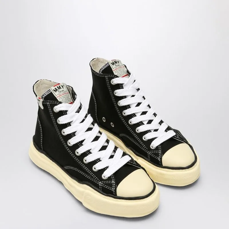 PETERSON 23 BLACK CANVAS SNEAKER