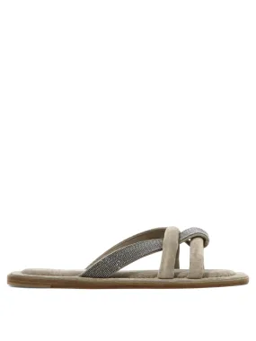 "SHINY STRAPS" SANDALS