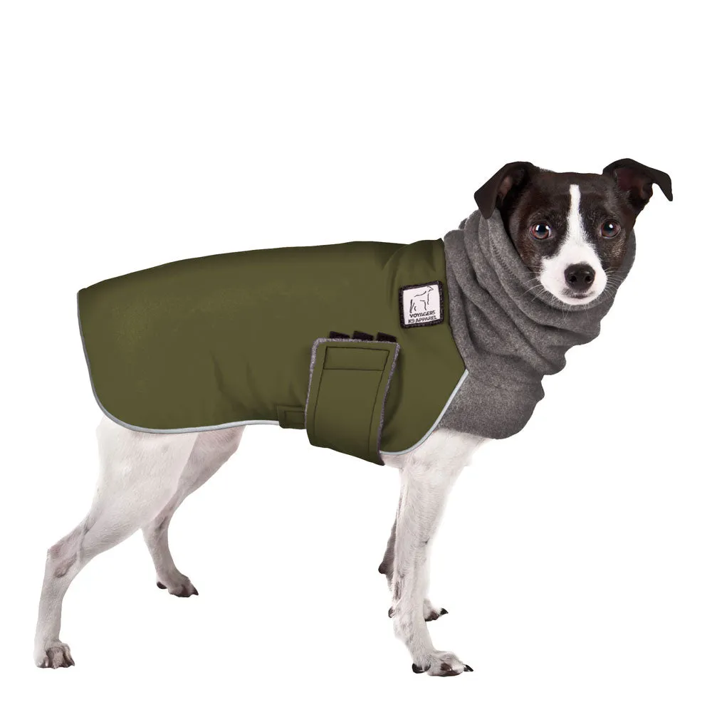 ReCoat ♻️ Rat Terrier Winter Coat with Harness Opening