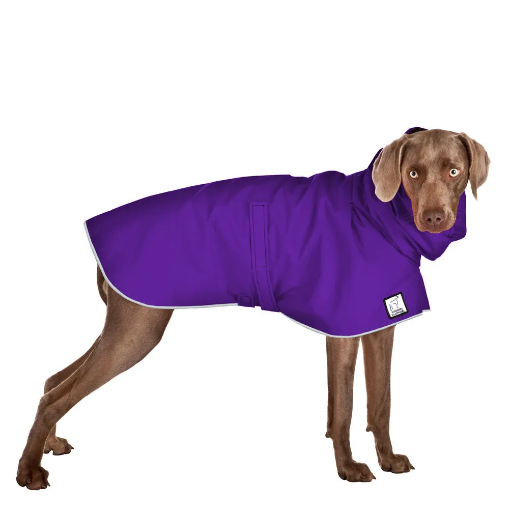 ReCoat ♻️ Weimaraner Raincoat with Harness Opening