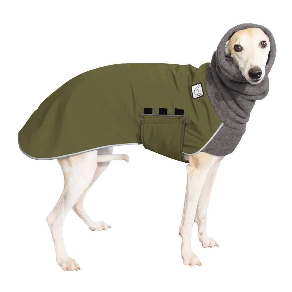 ReCoat ♻️ Whippet Winter Coat with Harness Opening